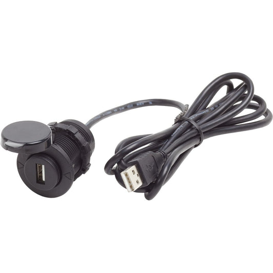 Blue Sea Systems USB 2.0 Port 1044, 12VDC, 5ft
