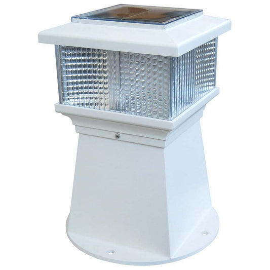 Dock Edge+ Solar Piling Light White