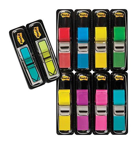 Page Flag Value Pack, Assorted Colors, 280 Page Flags, 48 1/2" Arrows/Pack