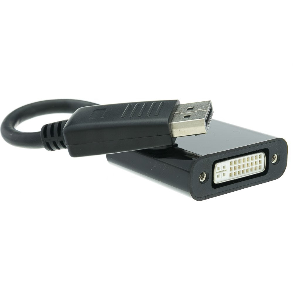 CableWholesale DisplayPort to DVI Adapter 6 Inch