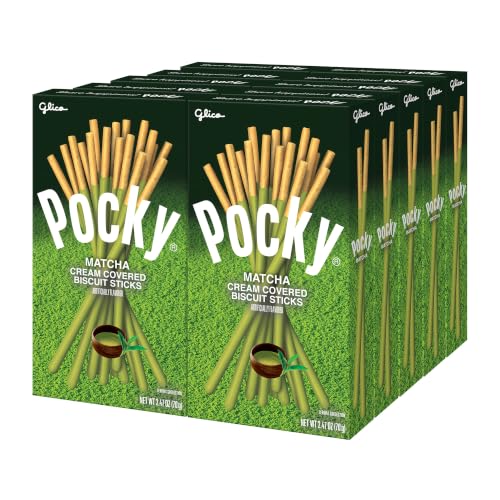 Pocky Matcha Green Tea 2.47oz 12/10ct