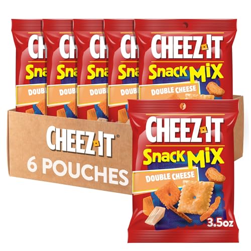 Kellogg's Cheez-It Snack Mix Double Cheese 6 Pouches