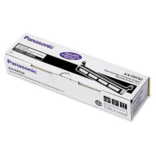 Toner Cartridge, 2000 Page Yield, Black, Sold as 1 Each - PANASONIC Toner Cartridge, 2000 Page Yield, Black
