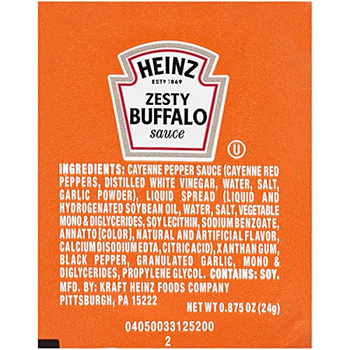 KRAFT PPI HNZ HNZ ZESTY BUF SC