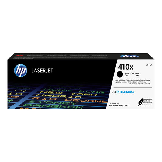 HP HPCF410X 5K Pages Laserjet Toner Cartridge for LJET M452/M477, Black