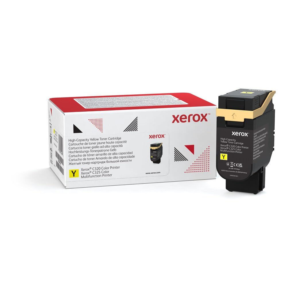 Xerox 006R04830 Yellow High Yield Toner Cartridge 5.5k YLD