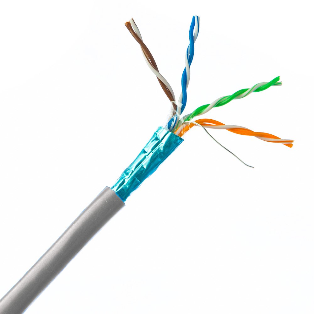 CableWholesale Cat5e F/UTP Solid Copper Cable 1000ft