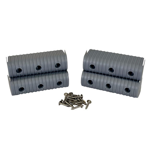 Caliber 23053 Bunk Wrap End Cap 2in x 6in Cool Gray