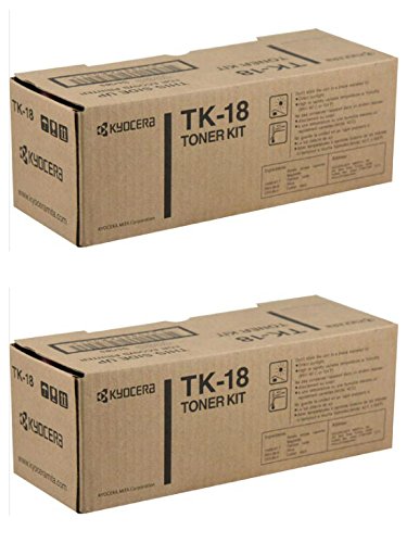 Kyocera TK-18 Black Toner 2-Pack