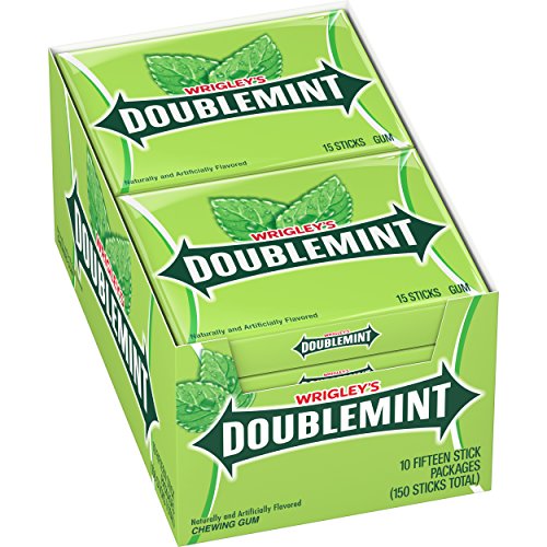 Doublemint Slim Pack Gum 15 Stick 12/10ct