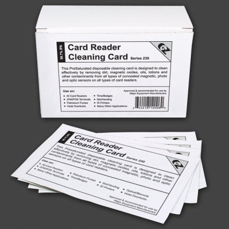 KICTEAM K2-H80B50 CR80 Card Reader Cleaning Cards