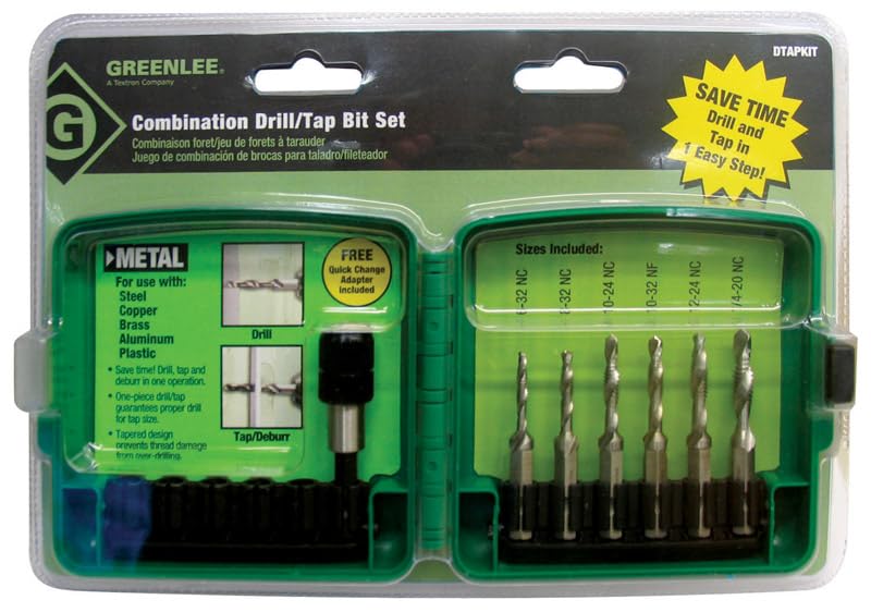 Greenlee DTAPKIT Drill/Tap Kit Metric