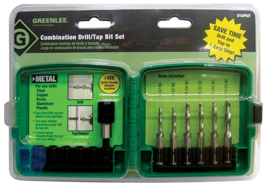 Greenlee DTAPKIT Drill/Tap Kit Metric
