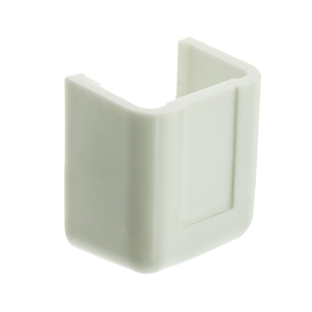 CableWholesale Surface Mount Raceway End Cap 3/4 in White