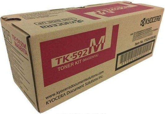 KYOCERA TK-592M Magenta Toner Cartridge 5,000 Pages