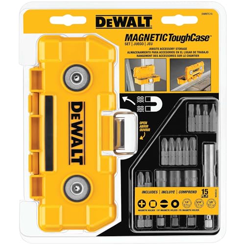 DEWALT Impact Driver Bit Set 15-Piece DWMTC15