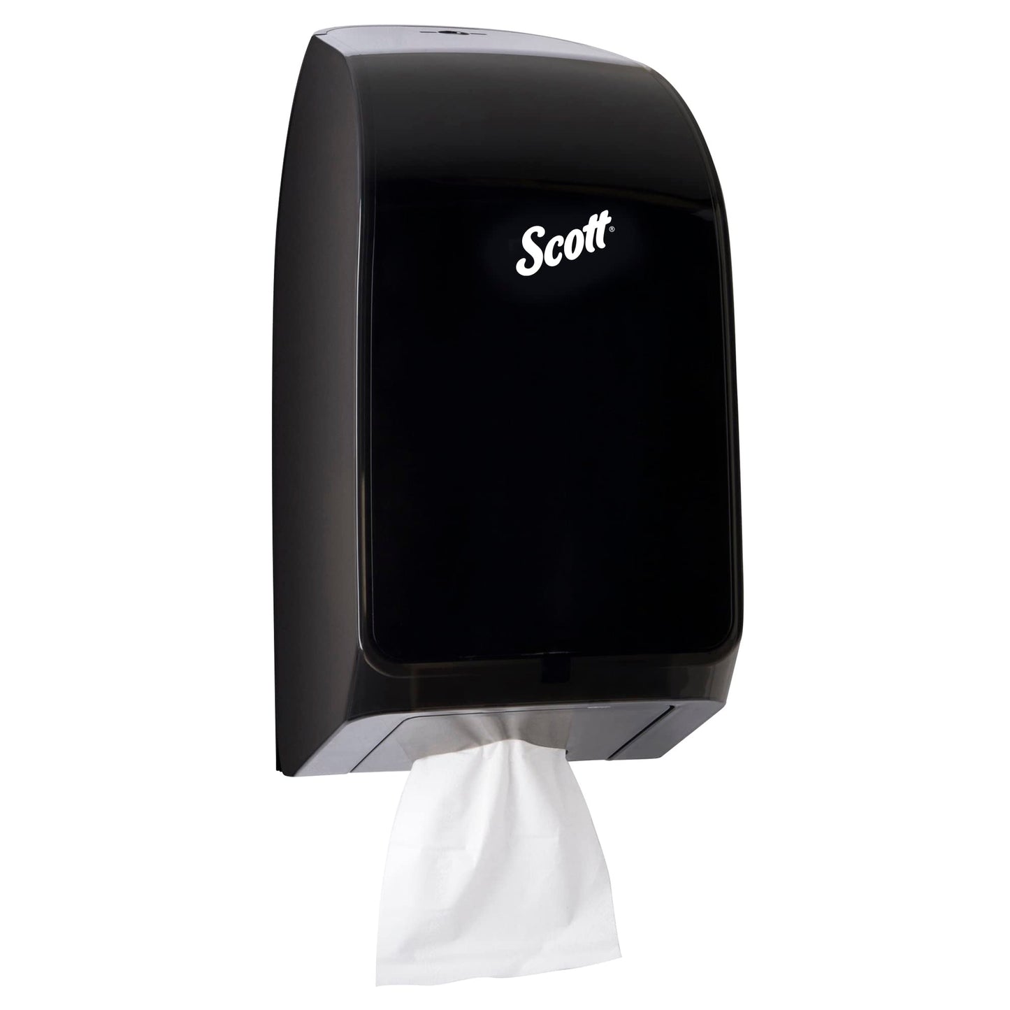 Scott Hygienic Bathroom Tissue Dispenser 39728 Black 7x5.7x13.3 in