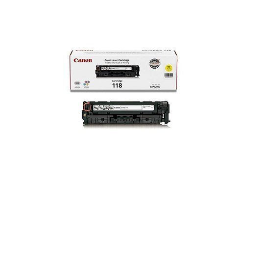 Canon Genuine OEM 2659B001 CTG 118 Yellow Toner Cartridge (2.9K YLD)