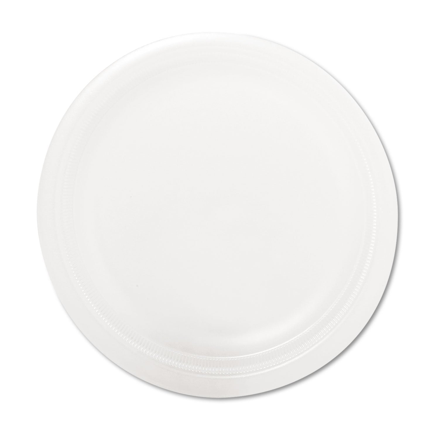 DART White foam plate