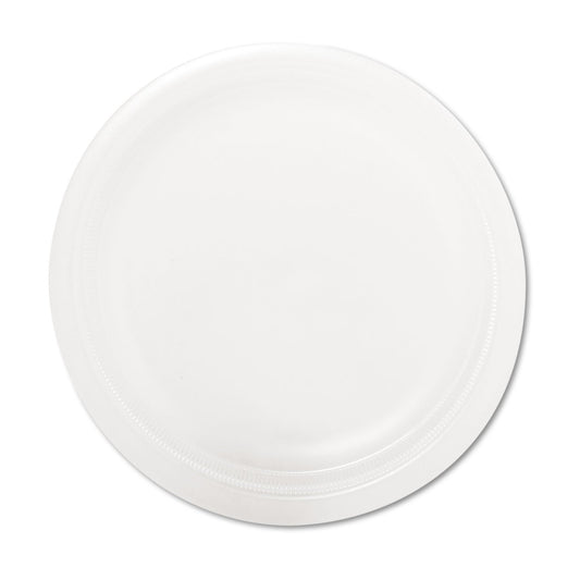 DART White foam plate