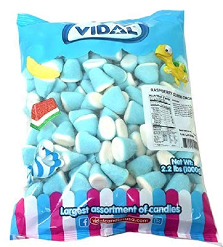 Vidal Raspberry Gummi Drops Candy 2.2 lb
