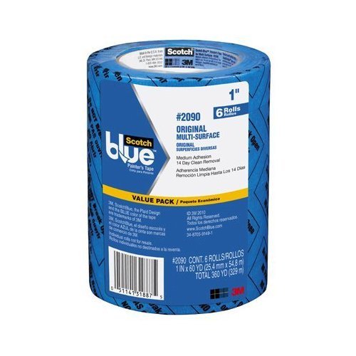 3M ScotchBlue Painters Tape .94 in x 60 yd 24 Rolls