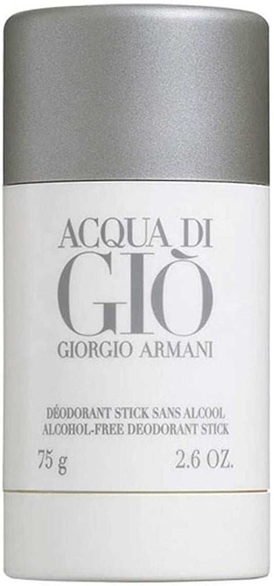 Acqua DI GIO Deodorant Stick for Men 2.6oz Alcohol Free by GIORGIO ARMANI