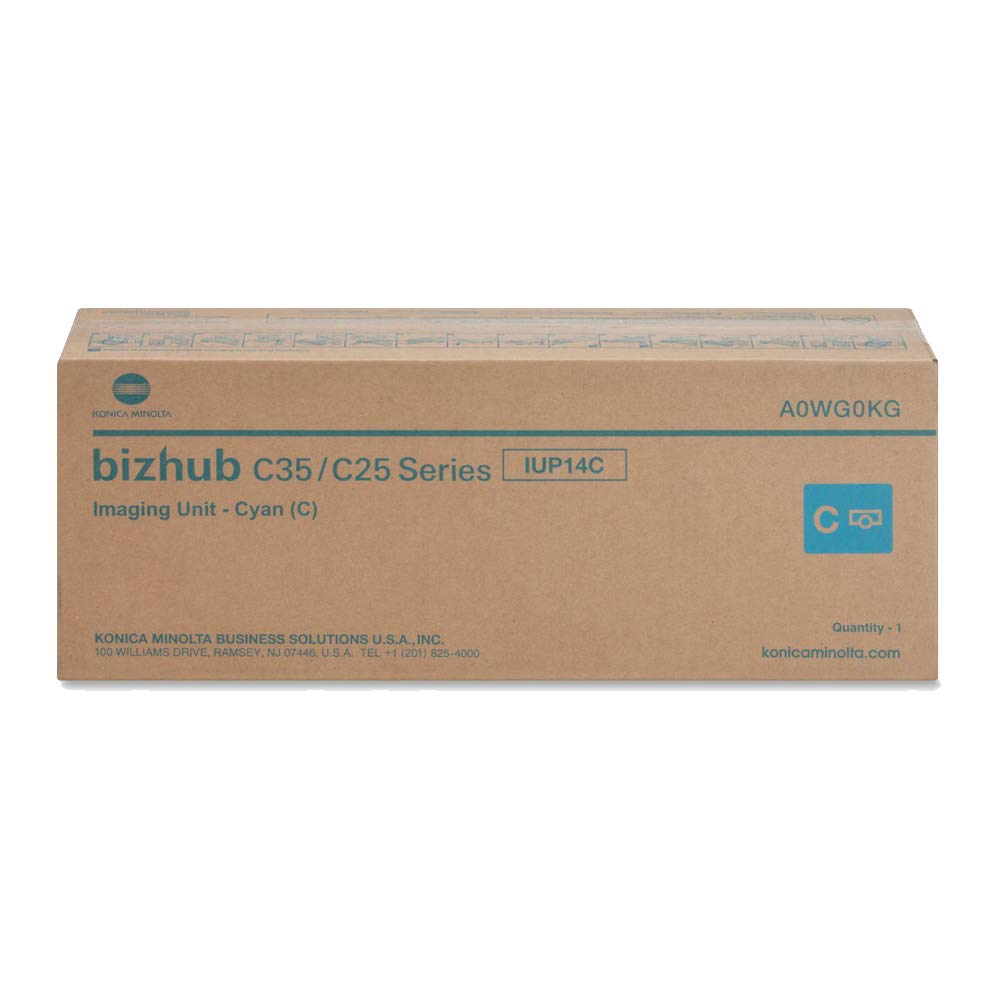Konica Minolta A0WG0KG Cyan Drum Unit for Bizhub C35