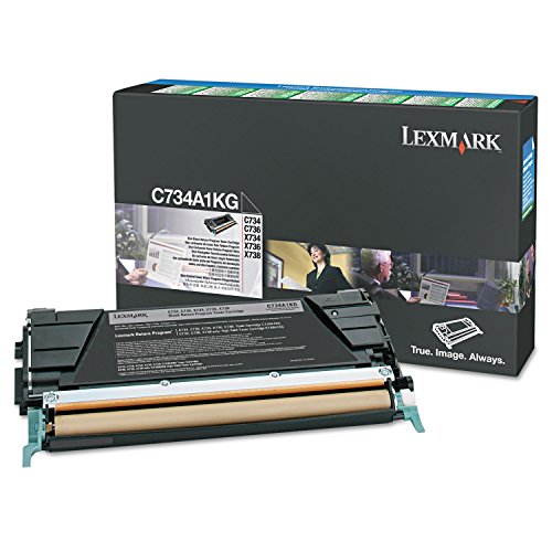 Lexmark X746H1KG Black High Yield Toner Cartridge 12K