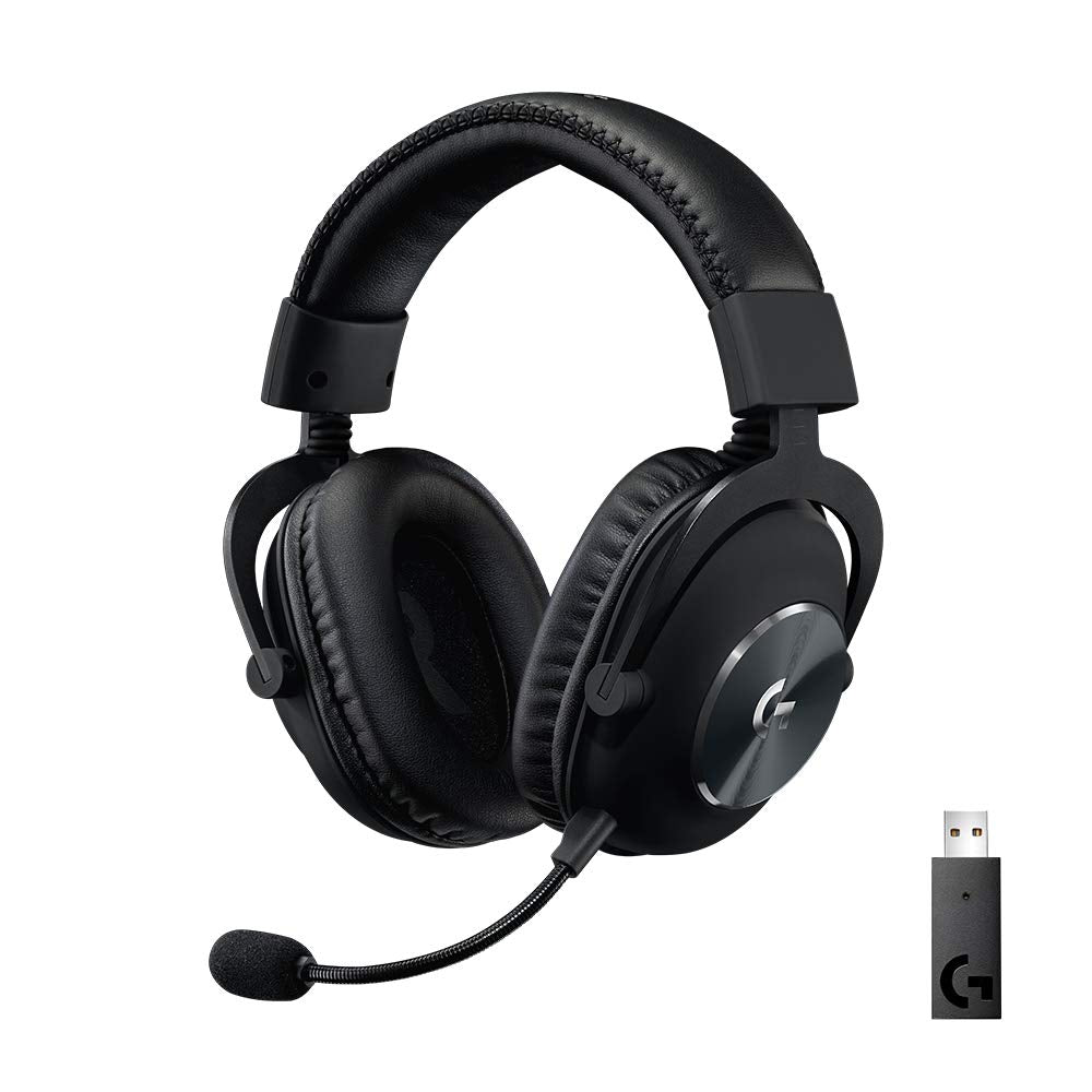 Logitech G PRO X Wireless Lightspeed Gaming Headset - Shroud Edition, Black