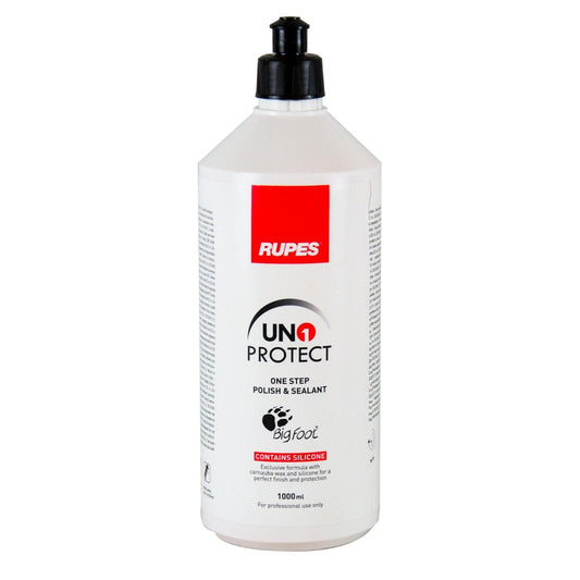 RUPES UNO Protect All-in-One Polish and Protectant, (1000ml/33.8oz, Single Bottle)