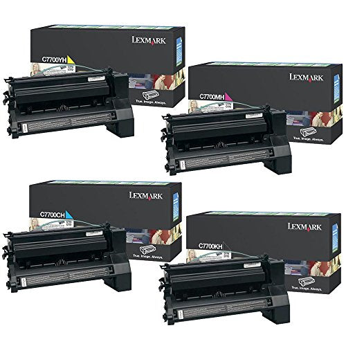 Lexmark C772n High Yield Toner Cartridge Set
