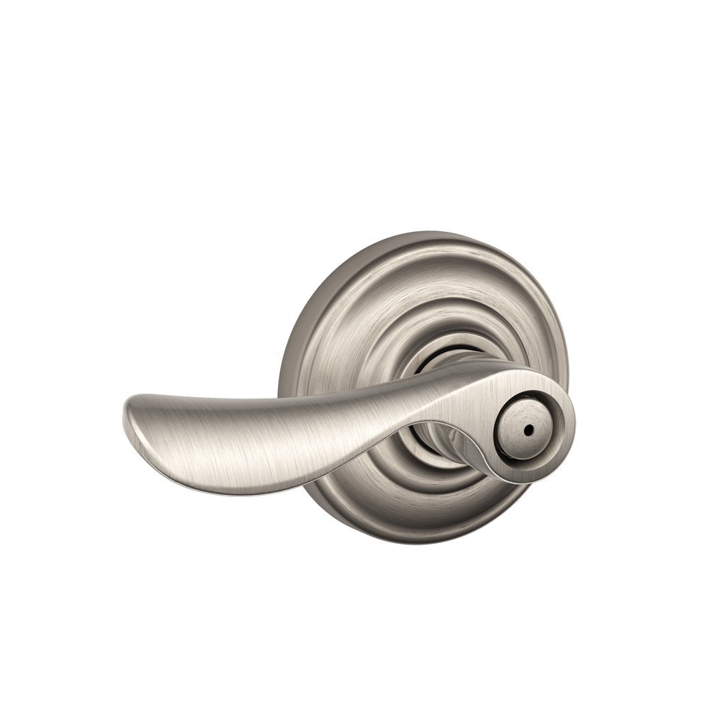 Schlage Champagne Privacy Lever FA40CHP619 Satin Nickel