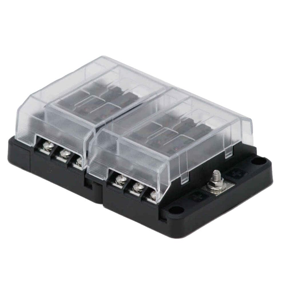 Egis RT 12-Position Fuse Block with LED