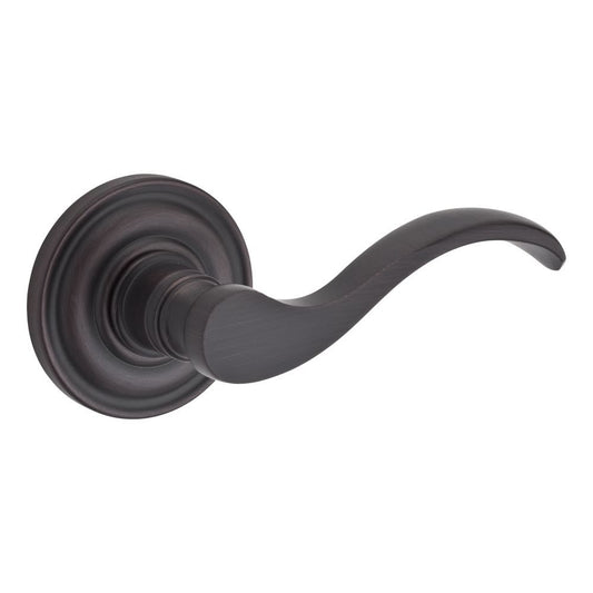 Baldwin Reserve 9BR3520-016 Traditional Curve Right-Handed Passage Lever in Venetian Bronze