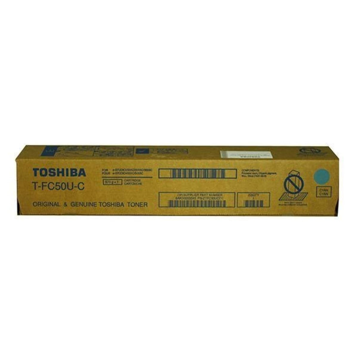 Toshiba TTFC50UC Cyan Toner Cartridge