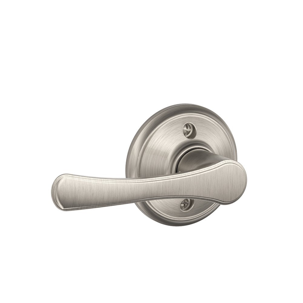Schlage Lock Company Avila Lever Non-Turning Lock, Satin Nickel (F170 VLA 619)