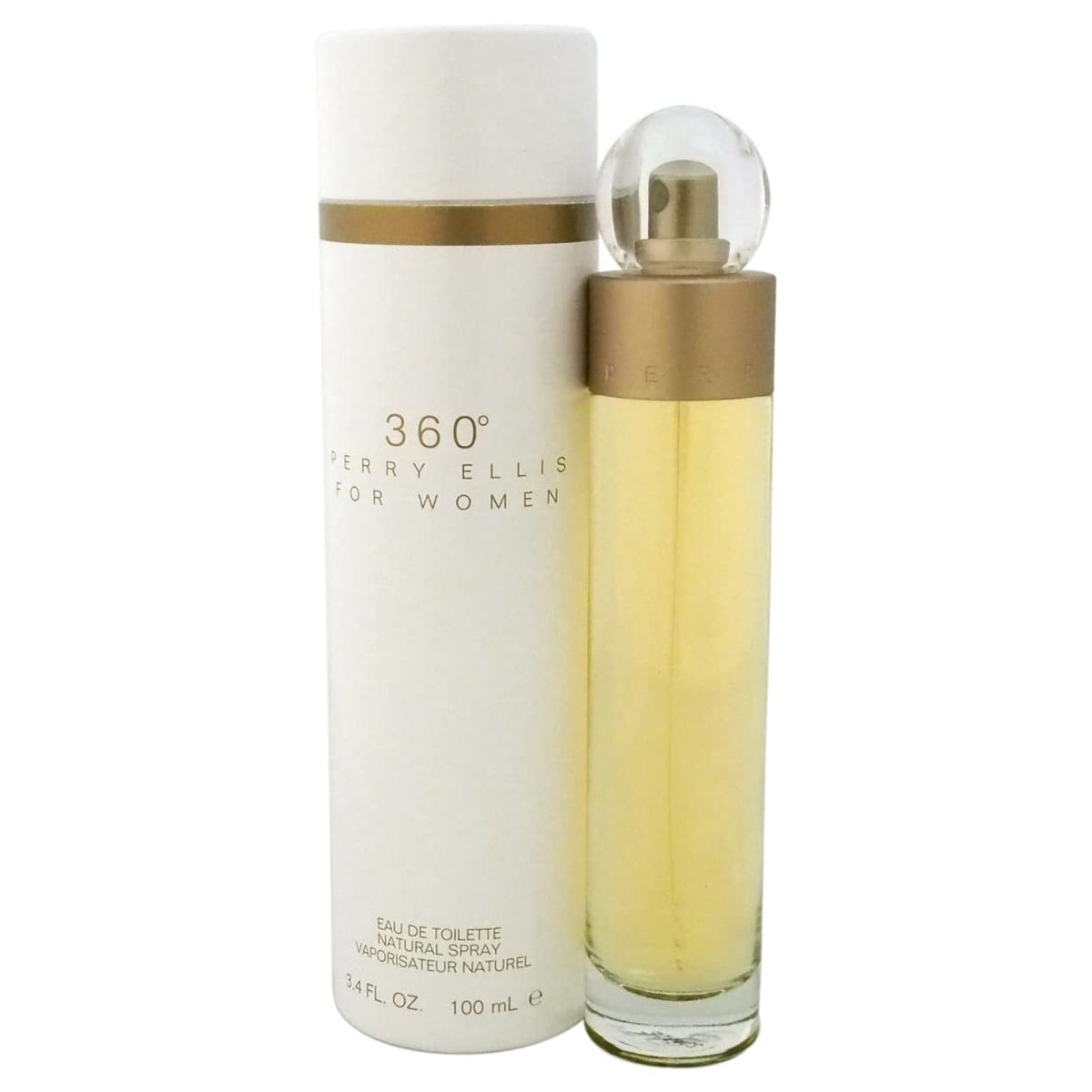 Perry Ellis 360 Eau De Toilette Spray - 100ml/3.3oz for women