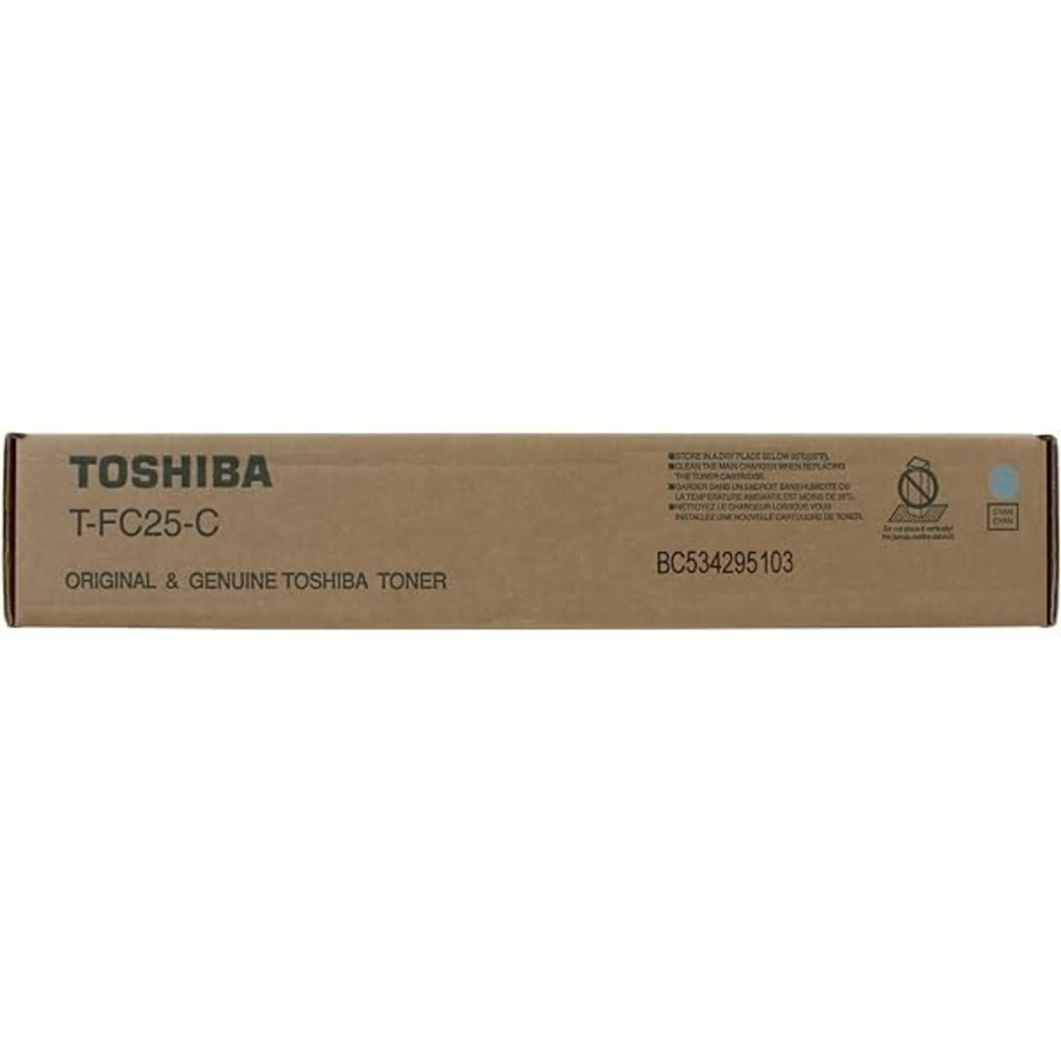 Toshiba Cyan Toner TOSTFC25C 26,800 Yield
