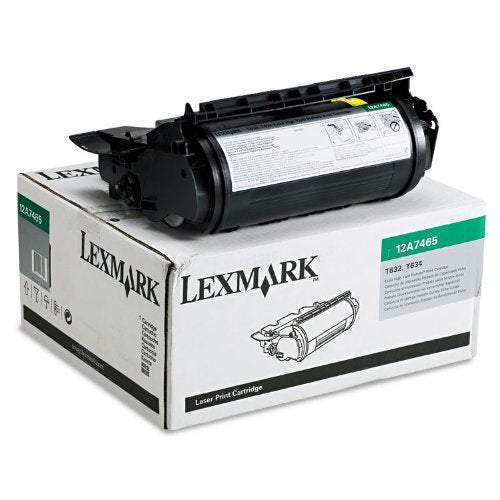 Compatible EXTRA High Yield Black Laser Toner Cartridge for Lexmark 12A7465 (T632, T634 Printers)