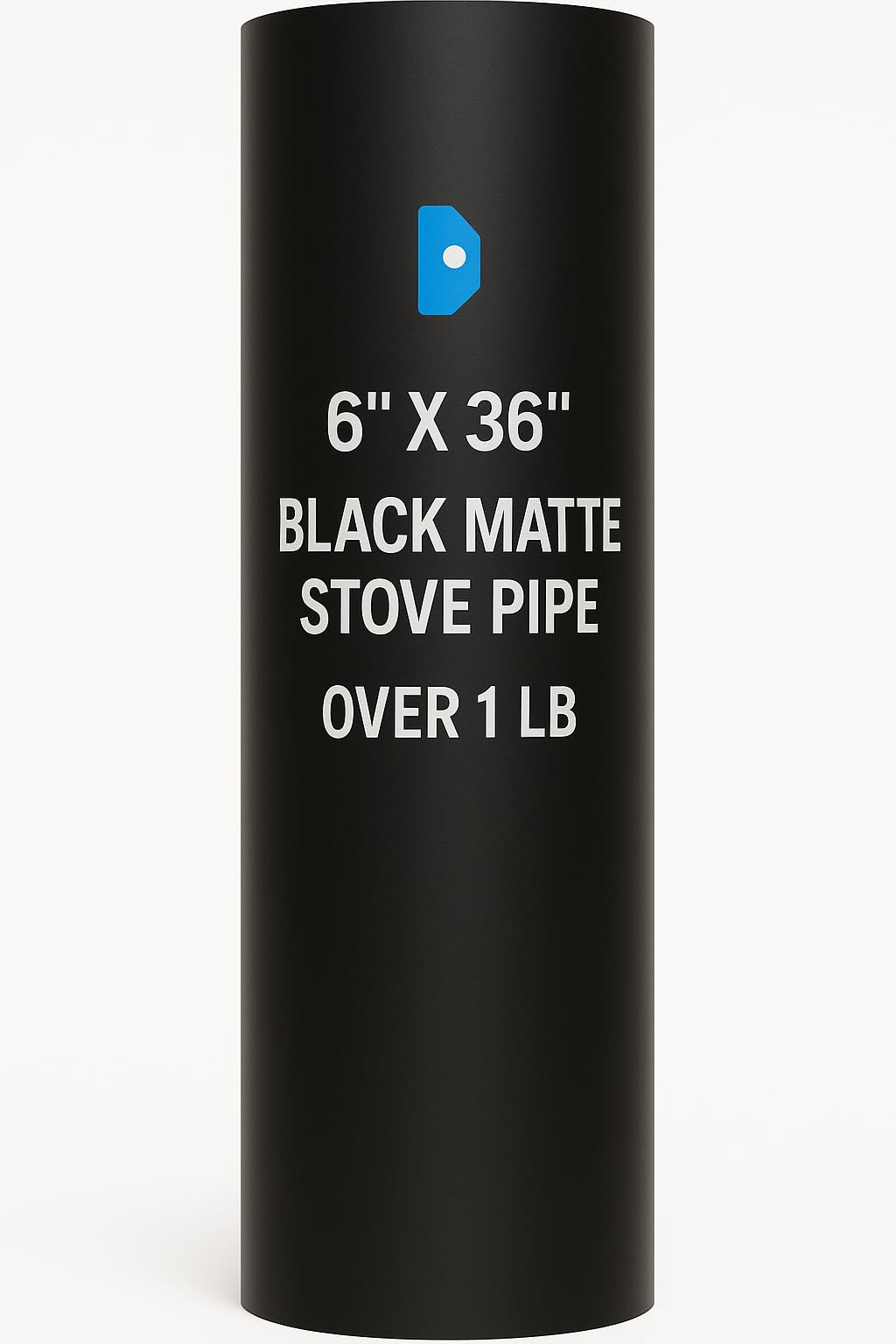 Imperial Manufacturing Group Bm0120 6 X 36 Black Matte Stove Pipe