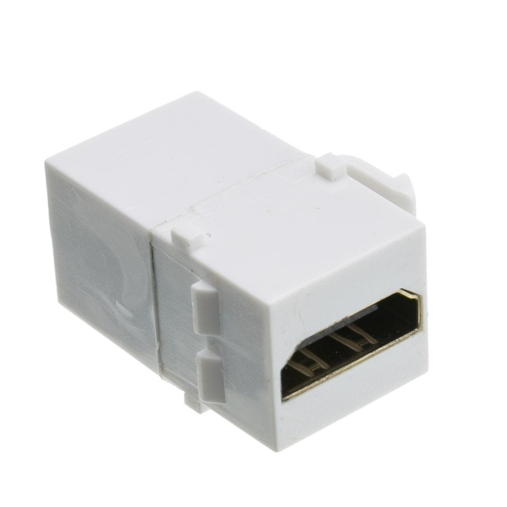 CableWholesale HDMI Keystone Coupler 4K 60Hz White