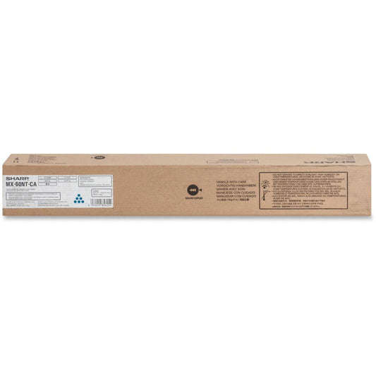 SHARP Mx-61nt Original Toner Cartridge - Cyan