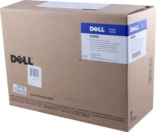 Dell K2885 OEM Toner - M5200N W5300N High Yield Use and Return Toner (OEM# 310-4131 310-4549) (18000 Yield) OEM