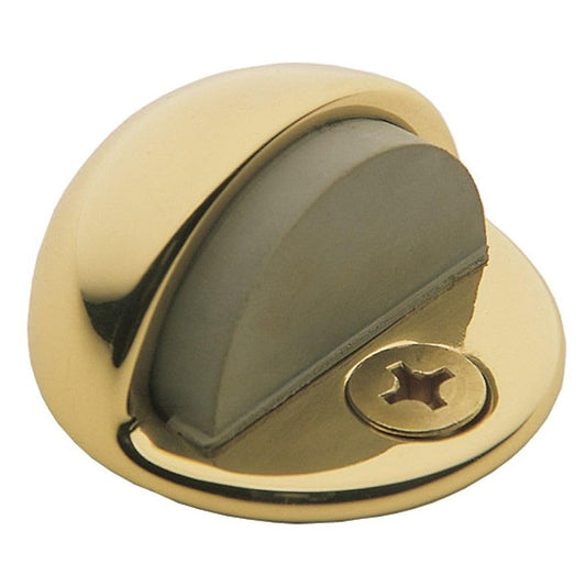 Baldwin 4000.030 Floor Dome Door Bumper Polished Brass