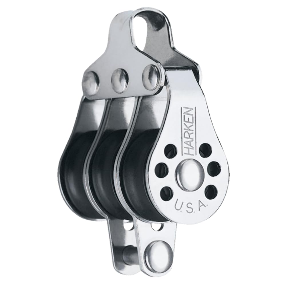 Harken 22mm Triple Micro Block with Becket