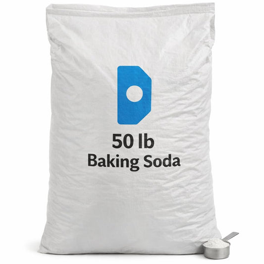 50 LB Bucket of Pure USP Food Grade Sodium Bicarbonate Baking Soda, Organic, OMRI Listed 244048