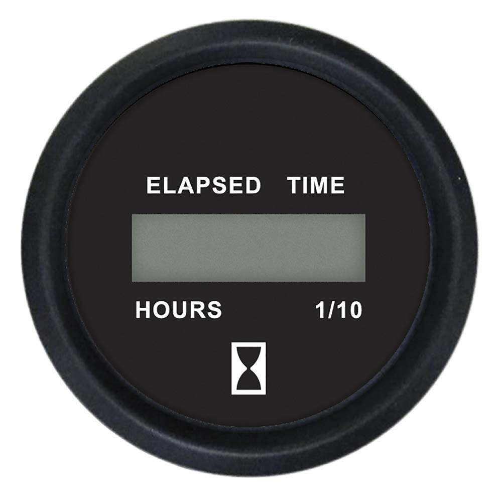 Faria 12835 Euro 2" Digital Hourmeter Gauge 2"
