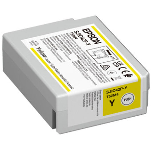 EPSON - BS LABEL CONSUMABLES U4 SJIC42P-Y (YELLOW) CARTRIDGE