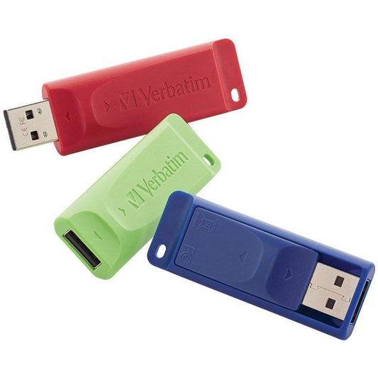 Verbatim Store 'n' Go 8GB USB Flash Drive 3-Pack